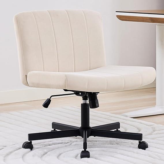 amseatec Criss Cross Vanity Chair 8283 Beige