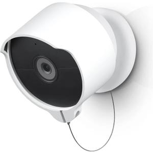 Anti-Theft Mount for Google Nest Cam(Battery), Anti-Drop Waterproof Camera Protective Cover with Security Chain Cable,Lock Accessories for Google Nest Cam Outdoor/Indoor, Battery (Camera Not Included)