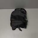 Eccliy Backpack in Bulk 17" Wholesale Back Pack Basic Backpack for adult Lightweight Outdoor Travel Bookbags(Black)