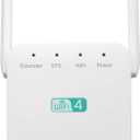 Extend Tecc, Extend Tecc WiFi Booster, Extendtecc WiFi Booster 2021, WiFi Range Extender 300Mbps, Wireless Signal Repeater Booster 2.4 and 5GHz Dual Band 4 Antennas 360 Full Coverage