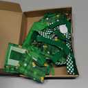 St Patricks Day Accessories Leprechaun Costume Green Fanny Pack with Drink Holder Irish Shamrock Shorts for Men(Plaid,XXL)