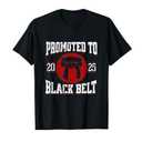 2025 Black Belt Achievement Tang Soo Do Karate Taekwondo T-Shirt.M
