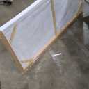 XIANSHOU White Artwork for Walls Contemporary Abstract Art Hand Painted 29"x58" Line Art Wall Decor Large Wall Art for Living Room Bedroom Hotel