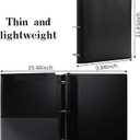 360 Pivotable 3 Ring Binder, Upgraded Foldable Binders 1 inch 6 Pack, Thin Small Three Ring Binder Fits 8.5" x 11", for Home, School and Office Binders Supplies - 6 Assorted Color