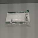 SiinvdaBZX 24 Pcs White Satin Table Runner 12 x 108 inches Long, Bright Smooth Satin Wedding Table Runner Decorations for Birthday Parties, Buffet, Banquets, Graduations, Engagements