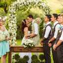 Gawicpy 6.6X6.6FT Metal Square Backdrop Stand, Wedding Arches for Ceremony, Square Balloon Arch Stand, Arch Backdrop Stand for Weddings, Birthdays, Party, Garden Decorations, Anniversary, White