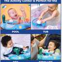 SwimSchool Infant Baby Pool Floats, Free Swimming, Super Buoyant Ages 6-24 Months Multiple Colors/Styles Adjustable Canopies and Seats, Splash & Play Baby Floaties