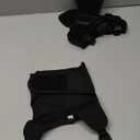 Marnonsis Dog Leg Braces for Back Leg, Adjustable Dog Knee Brace for Torn Acl Hind Leg with 4 Stabilizers, Hip Support to Reduces Pain, Ligament Injuries & Luxating Patella for Dogs XS Black