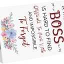 3 x Boss Day Card  Thank You Appreciation Greeting Card for Boss, Mentor, Manager  Farewell, Retirement or Bosss Day  Large 8 x 5.3 Inch with Envelope (141)