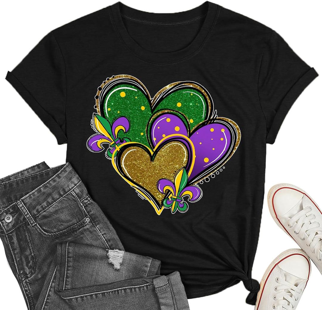Valentines Shirts for Women Get All That You Do Be Done in Love T-Shirt-Women's Valentine's Day Tee (M, 84black)