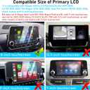 TTCR-II Navigation Display Screen Protector 8-Inch for Nissan Altima 2.5 SR 2019-2025, for Rogue S/SV 2021-2025 2026 and Sentra SR/SV 2020-2025, Console Touchscreen Tempered Glass Protector