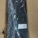 Custom Fit for Ford Ranger 2019-2023 XL/XLT/Lariat Crew Cab Car Seat Covers - Rear w/Cup Holder, Waterproof Leather Car Seat Protectors, Airbag Compatible (Not for Extended Cab) Black Red