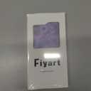 Fiyart Designed for iPhone 16 Case Cute Flower Floral Sunflowers Design,Soft Slim TPU Anti-Scratch Phone Cover for Women Girls 6.1"-Purple