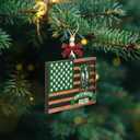 3 x HEXMOZ Golf Christmas Ornaments 2025 - Christmas Golf Gifts for Men - Golfing Gifts for Golfers, Players, Fans - Cool Sports Present Ideas, Holiday Tree Decorations - Xmas Ornaments