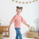 Mioglrie Toddler Baby Girl Clothes 2T 3T 4T 12 18 24 Months Toddler Fall Winter Girls Outfit Jeans Pants Clothing Set (Pink)