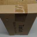 TomCare Extra Large 11'' Sink Caddy With Drain Tray Non-slip Kitchen Sink Organizer With 2 Adjustable Dividers High Brush Holder Rustproof Sponge Holder Kitchen Storage Accessories for Counter (Black)