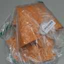 Baseball & Softball Base Set 5 Piece Rubber Field Bases for Youth & Adults Throw Down Bases for Baseball, Softball, Teeball, Kickball, Backyard, Practice (5pcs-Orange)