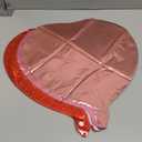 Lovoir 12 Pcs Red Heart Shape Foil Mylar Balloons 18 Inch Love Balloons for Valentine's Day Birthday Party Decorations Wedding Engagement Romantic Decor (Red & Pearl Pink & Rose Gold)