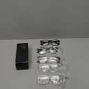 CCVOO Reading Glasses for Women/Men, Eyeglasses, Blue Light Readers for Women/Men, Computer Eye Glasses, Cheaters +1.50 5 Pack