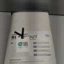 100% Blackout Shield Linen Blackout Curtains for Bedroom 84 Inches Long, Back Tab/Rod Pocket Living Room Drapes, Thermal Insulated Blackout Curtains 2 Panels Set, 50" W x 84" L, Cream