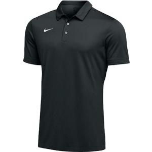 Nike Mens Dri-FIT Short Sleeve Polo Shirt (Medium, Black)