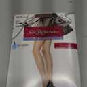 Hanes Silk Reflections Control Top Reinforced Toe Silky Sheer Pantyhose, Barely There, Size EF (Pack of 1)