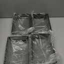 Mesh Tray Kitchen Drawer Utensil Cutlery Tray Office Supplies with Inter-locking Arm Drawer Dividers Organizer for Silverware, Flatware, Home,Office, School,Bedroom(9X64pack) Black