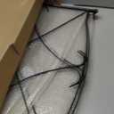 AMAGABELI GARDEN & HOME 5 Panels 32in(H)10ft(L) Decorative Garden Fences and Borders for Dogs Rustproof Metal No Dig Fence Panels Garden Edging Border for Animal Barrier Flower Beds Yard Patio