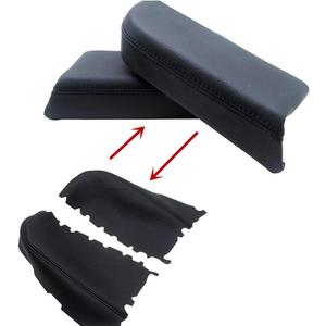 Front Door Panel Armrest Cover Replace for Pilot 2009 2010 2011 2012 2013 Leather Armrest with Door Clip Panel Trim Removal Tool (Black)