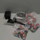 Heavy Duty 1500LBS Furniture Dolly & Movers with 5X 360 Wheels - Carbon Steel Panel & Non-Slip Casters, Includes Lifter Jacks, Gliders for Sofa, Refrigerator (5.4 Inch, Red)