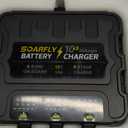 3 Bank Marine Battery Charger, 12V 30A (10A/Bank) Smart Waterproof Onboard Boat Battery Charger, Battery Maintainer & Desulfator for SLA/AGM/Lithium (LiFePO4), Calcium and DeepCycle Batteries