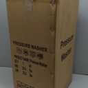 Pressure Washer Power Washer with 4 Quick Connect Nozzles & 25FT Hose, Foam Cannon for Cars, Fences, Driveways Cleaning (Gold Yellow)