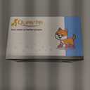 QUMY Dog Shoes for Large Dogs, Medium Dog Boots & Paw Protectors for Winter Snowy Day, Summer Hot Pavement, Water-Resistant in Rainy Weather, Outdoor Walking, Indoor Hardfloors Skid-Resistant Sole (Size 6: 2.6''x3.0''(W*L) (Pack of 4))