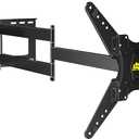 FORGING MOUNT Long Arm TV Mount, 43" Extension Full Motion TV Monitor Corner Wall Mount Bracket, Fits 17-65 Inch Flat/Curve TVs & Monitors, VESA 400x400mm,Holds Up to110 lbs