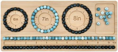 Petoysoso Bead Boards for Jewelry Making, Bamboo Beading Board for Bracelet, Jewelry Making Supplies,Bead Tray Supplies