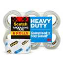 Scotch Heavy Duty Packaging Tape, 1.88" x 54.6 yd, Designed for Packing, Shipping and Mailing, Strong Seal on All Box Types, 3" Core, Clear, 6 Rolls (3850-6)