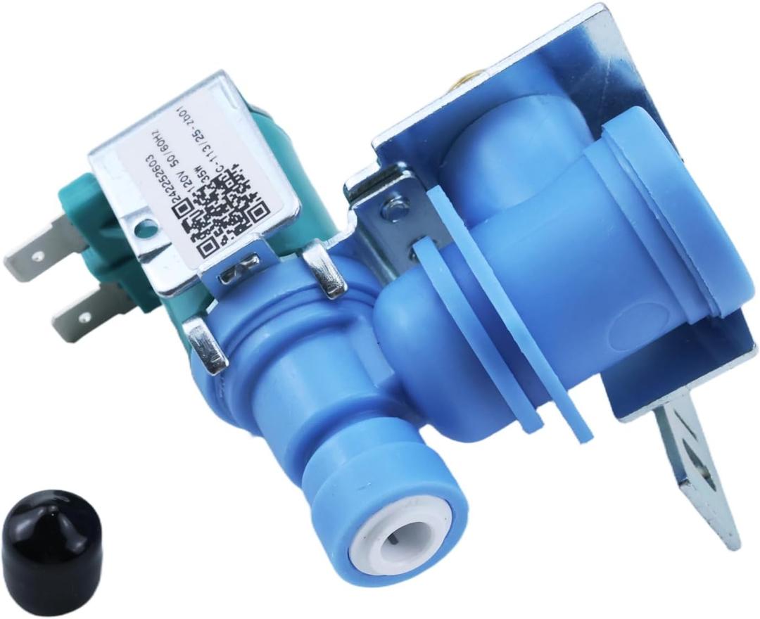 2026 UPGRADED 242252603 Refrigerator Water Inlet Valve for Frigidaire & Kenmore Ice Maker  Replaces AP5671756 241803703 241803701 PS7784017  120 V 35 W 50/60 Hz OEM-Quality Replacement