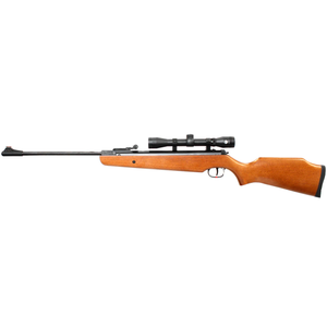 Umarex unisex adult Ruger Blackhawk .177 Caliber Pellet Gun with 4x32mm Scope Air Rifle, Brown, Large US