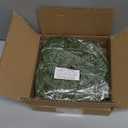 13.5 Inch Norfolk Pine Wreath Candle Rings, 4 Pcs Realistic Soft and Full Mini Christmas Wreath Table Centerpieces Candle Wreaths for Pillar Candles Cedar Small Wreaths for Cabinets Kitchen Windows