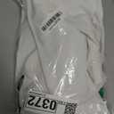 Cherokee Infinity Mens V-Neck Scrub Top Modern Fit, 3 Pockets, Rib-Knit Back Panels, Moisture-Wicking 360 Stretch  CK900A (Medium, White)