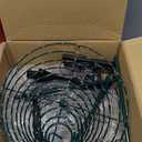 Dynaming 2 Pack Solar Spiral Christmas Trees with Multicolor Lights, 26" Outdoor Light Up Xmas Pathway Markers with Stake, Auto On/Off & Waterproof Lights for Winter Patio Yard Walkway Driveway Decor