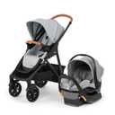 Chicco Corso LE Modular Travel System, Corso LE Stroller with KeyFit 35 Infant Car Seat and Base, Stroller and Car Seat Combo, Infant Travel System | Veranda/Grey