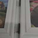 Vertical Horizontal Combo, Art Double 6x8 White Wood Foldable Picture Frame -  Portrait and Landscape View