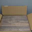 WONFUlity Library Box Outdoor,Free Library Box Little Outdoor Book Storage,Wood Cabinet for DIY Neighborhood Community School Sharing Books, Literature, Newspapers, Food, Art (brown, 22x20x18.5)