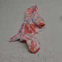 Dinosaur Dog Clothes for Small Dog Girl Boy, Fleece Winter Puppy Hoodies with Leash Ring, Cold Weather Coat for Cat, Funny Dinosaur Costume for Christmas Halloween (Pink, Medium)