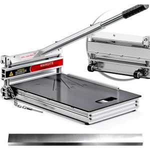 17mm Thick Laminate Floor Cutter with Extra Blade & Wheels,13In Lvp Cutter