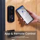 DESLOC Smart Door Lock B200, Smart Deadbolt Lock, Keyless Entry Door Lock, Fingerprint Smart Lock, Smart Locks for Front Door, App Control, Touchscreen Keypad Deadbolts,12-Month Battery, BHMA Grade3