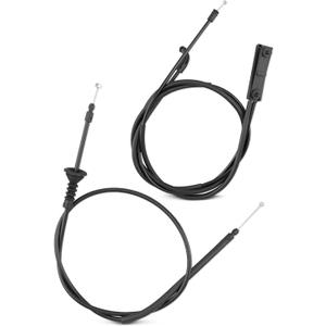 Engine Hood Release Cable Wire Rear and Front Fit for BMW 320i 328d 328i 330i 335i 340i 428i 430i 435i 440i M2 M3 M4 51237411315 51237313782, 2pcs.