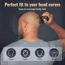5 in 1 Head Shavers for Bald Men, Skull Head Shaver with Rechargeable Battery, Hair Clippers, Nose Hair Trimmer, Cleaning Brush, Hair Manager, Electric Razor Idea Gift for Men