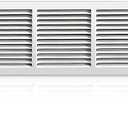 Fancat 30x6 Duct Opening | Steel Return Air Grille | Vent Cover Grill for Sidewall and Ceiling | HVAC Cold Air Intake Grille | White | Outer Dimensions: 31.75"W X 7.75", 30''Wx6''H [Duct Opening]